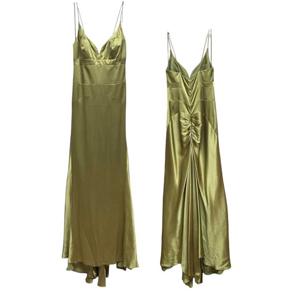 Nicole Miller / Satin Bias Gown / SZ 8